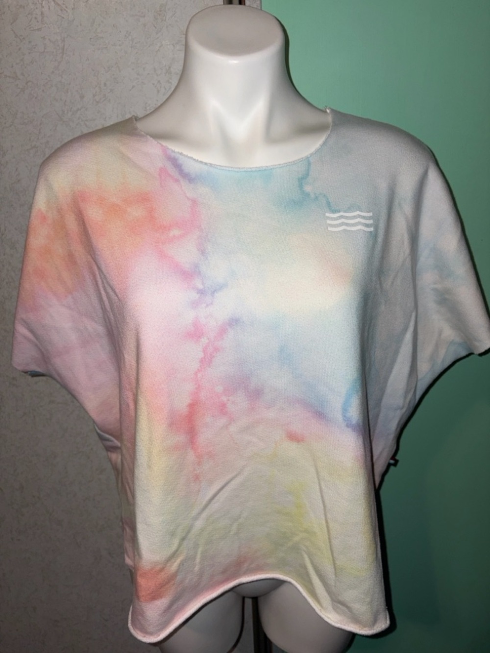 Sol Angeles Water Color Slouch Pullover